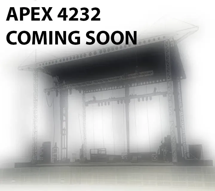 Rendering of the upcoming APEX 4232 mobile stage