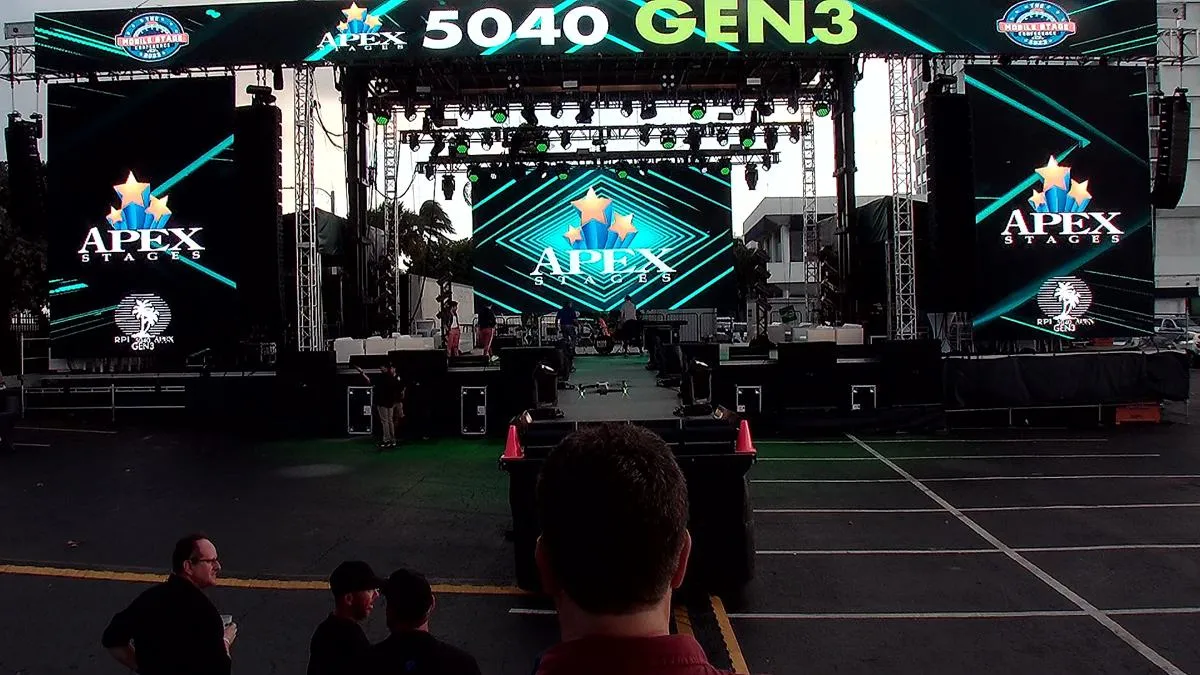 Mobile Stage Conference 2023 — APEX 5040 GEN3 showcase