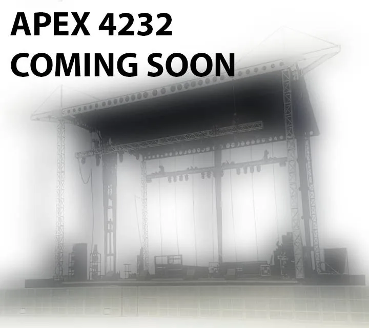 Rendering of the upcoming APEX 4232 mobile stage